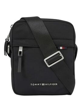 Borsa Tommy Hilfiger Signature Mini Reporter Nero Uomo