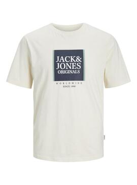 Maglietta Jack and Jones Lafayette gialla per uomo