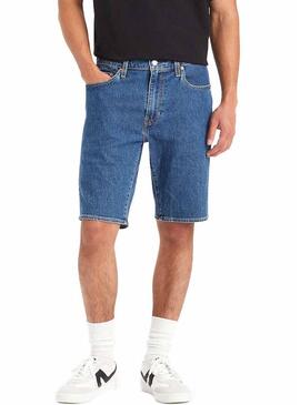 Bermudas Levis 405 Standard Denim Blu per Uomo