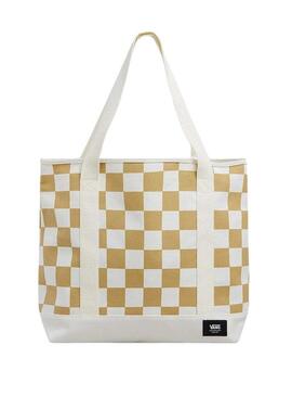 Borsa Vans Pergs Tote Gialla per Donna