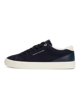 Scarpe Tommy Hilfiger TH Vulc Low Summer Marinaio Uomo