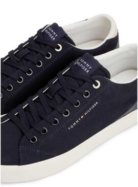 Scarpe Tommy Hilfiger TH Vulc Low Summer Marinaio Uomo