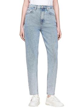 Jeans Tommy Jeans Mom in Denim per donna