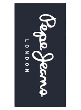 Asciugamano Pepe Jeans Logo Navy Per Uomo