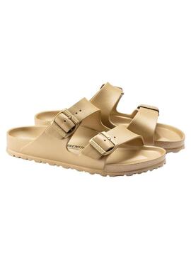 Sandali Birkenstock Arizona EVA Gold per Donna