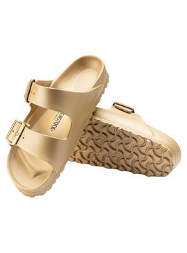 Sandali Birkenstock Arizona EVA Gold per Donna