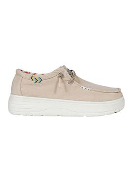 Scarpe Walkin Pitas Natal Beige per donna