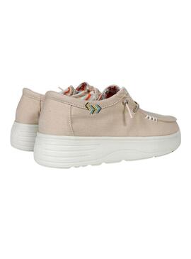 Scarpe Walkin Pitas Natal Beige per donna