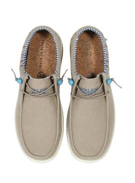 Scarpa Walkin Pitas Windover Beige per Uomo