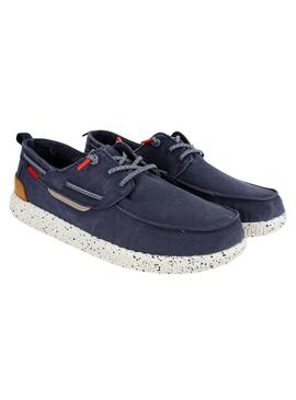 Scarpe da barca Walkin Pitas Jack blu per uomini