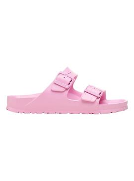 Sandali Birkenstock Arizona Essentials EVA Rosa per donna.