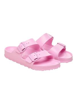 Sandali Birkenstock Arizona Essentials EVA Rosa per donna.