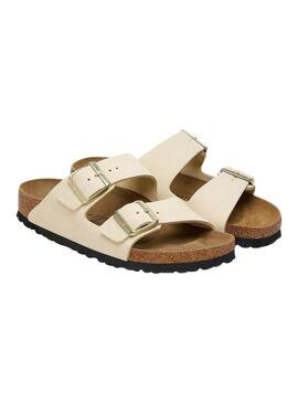 Sandali Birkenstock Arizona Beige per donna