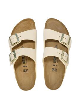 Sandali Birkenstock Arizona Beige per donna