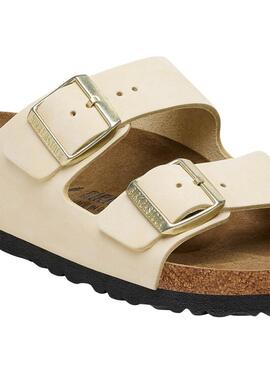 Sandali Birkenstock Arizona Beige per donna