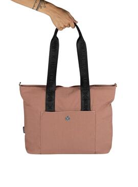 Borsa Munich Bloom Shopper Rosa per donna