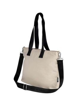 Borsa Munich Bloom Shopper Beige per donna