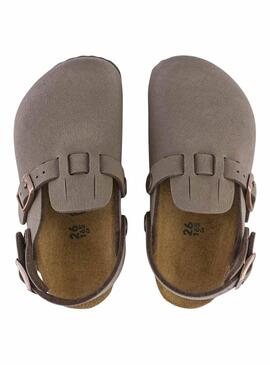 Ciabatte Birkenstock Birko-Flor Topo per Bambino e Bambina