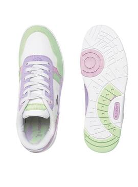 Sneakers Lacoste T-Clip Multicolor per bambini