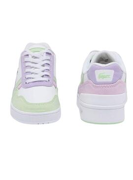 Sneakers Lacoste T-Clip Multicolor per bambini