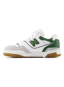 Scarpe da ginnastica New Balance PSB550 bianche per ragazzi