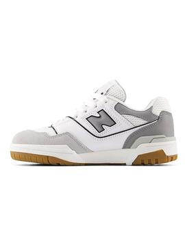 Scarpe New Balance PSB550 Grigie per Ragazzo