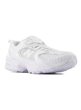 Sneakers New Balance PZ530 Bianche per Bambina e Bambino