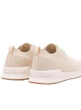 Scarpe Ecoalf Conde Knit Bianche per Uomo