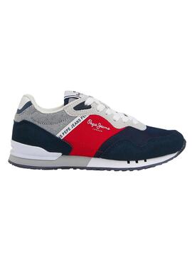 Scarpa Pepe Jeans London Bighton Marina Ragazzo