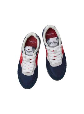 Scarpa Pepe Jeans London Bighton Marina Ragazzo