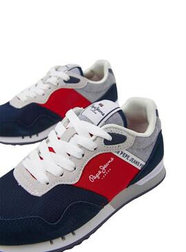 Scarpa Pepe Jeans London Bighton Marina Ragazzo