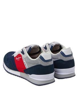 Scarpa Pepe Jeans London Bighton Marina Ragazzo