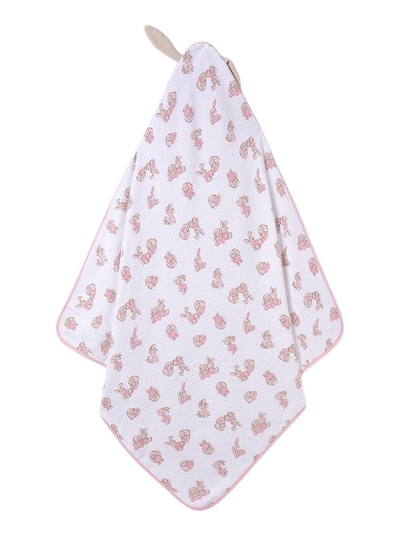 Asciugamano Mayoral viso animale beige per bambini