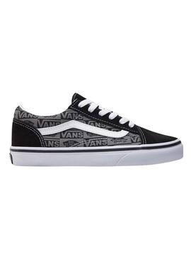 Scarpe da ginnastica Vans Old Skool Logo nero Teen