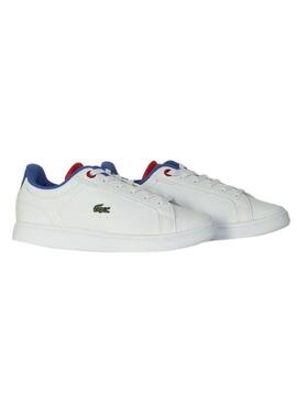 Scarpe Lacoste Carnaby Pro 124 Bianche per Bambini