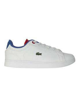 Sneakers Lacoste Carnaby Pro 124 Bianche Teen