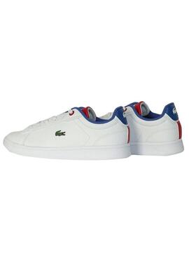 Sneakers Lacoste Carnaby Pro 124 Bianche Teen