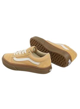 Scarpe Vans Old Skool Camel per Bambino e Bambina