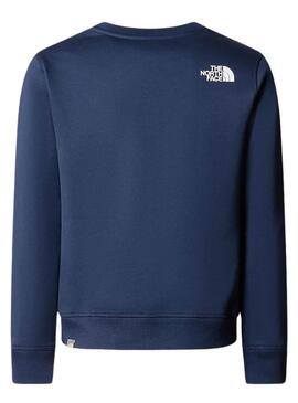 Felpa The North Face Redbox Crew blu per bambini