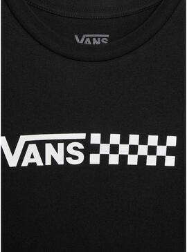 Vestito Vans Chalkboard Relaxed Nero per Ragazza