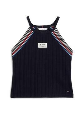 Top Tommy Hilfiger 1985 Navy Per Ragazza