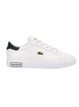 Sneakers Lacoste Powercourt Bianche per Bambini