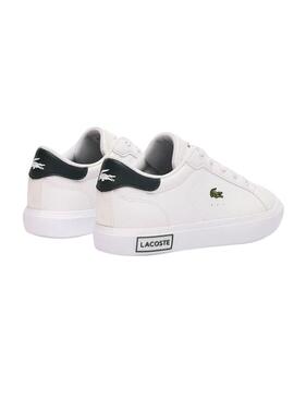 Sneakers Lacoste Powercourt Bianche per Bambini