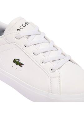 Sneakers Lacoste Powercourt Bianche per Bambini