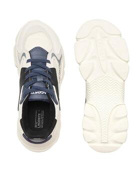 Scarpe Lacoste L003 Neo 124 Bianche per Bambini