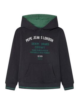 Felpa Pepe Jeans Beck Navy Per Bambino