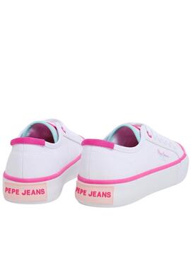 Scarpe Pepe Jeans Ottis Bianche per Ragazza