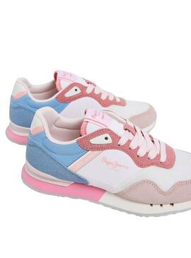 Scarpa Pepe Jeans London Urban Rosa per Ragazza.