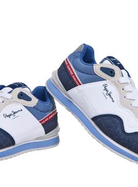 Scarpe Pepe Jeans London Seal Marino per Bambino