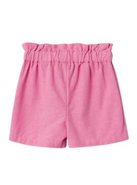 Shorts Name It Fefona Rosa Per Bambina